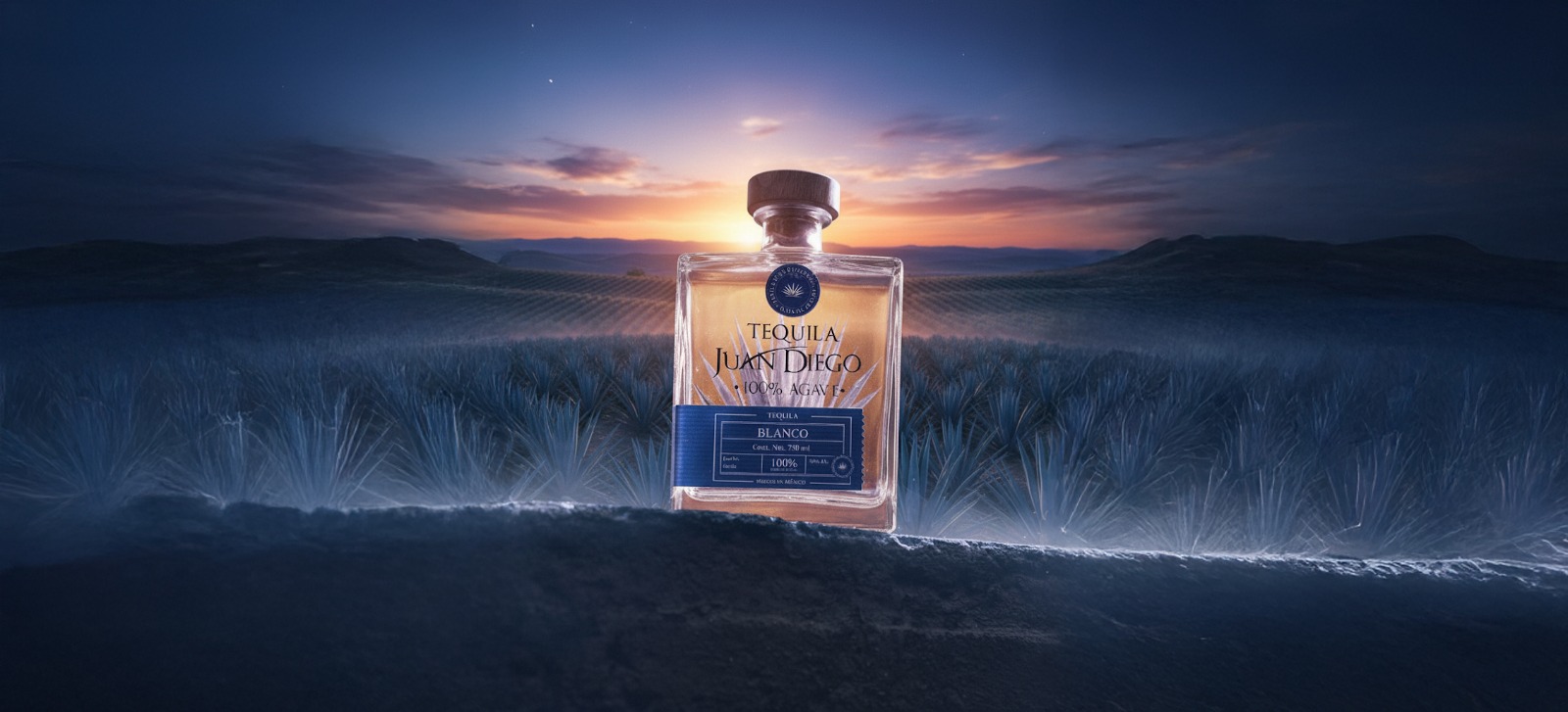 Botella Tequila Juan Diego